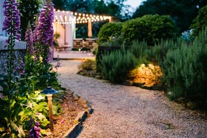 North Andover residential landscape lighting